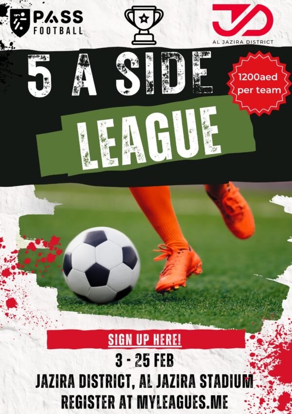 Al Jazira Hub 5 a side league